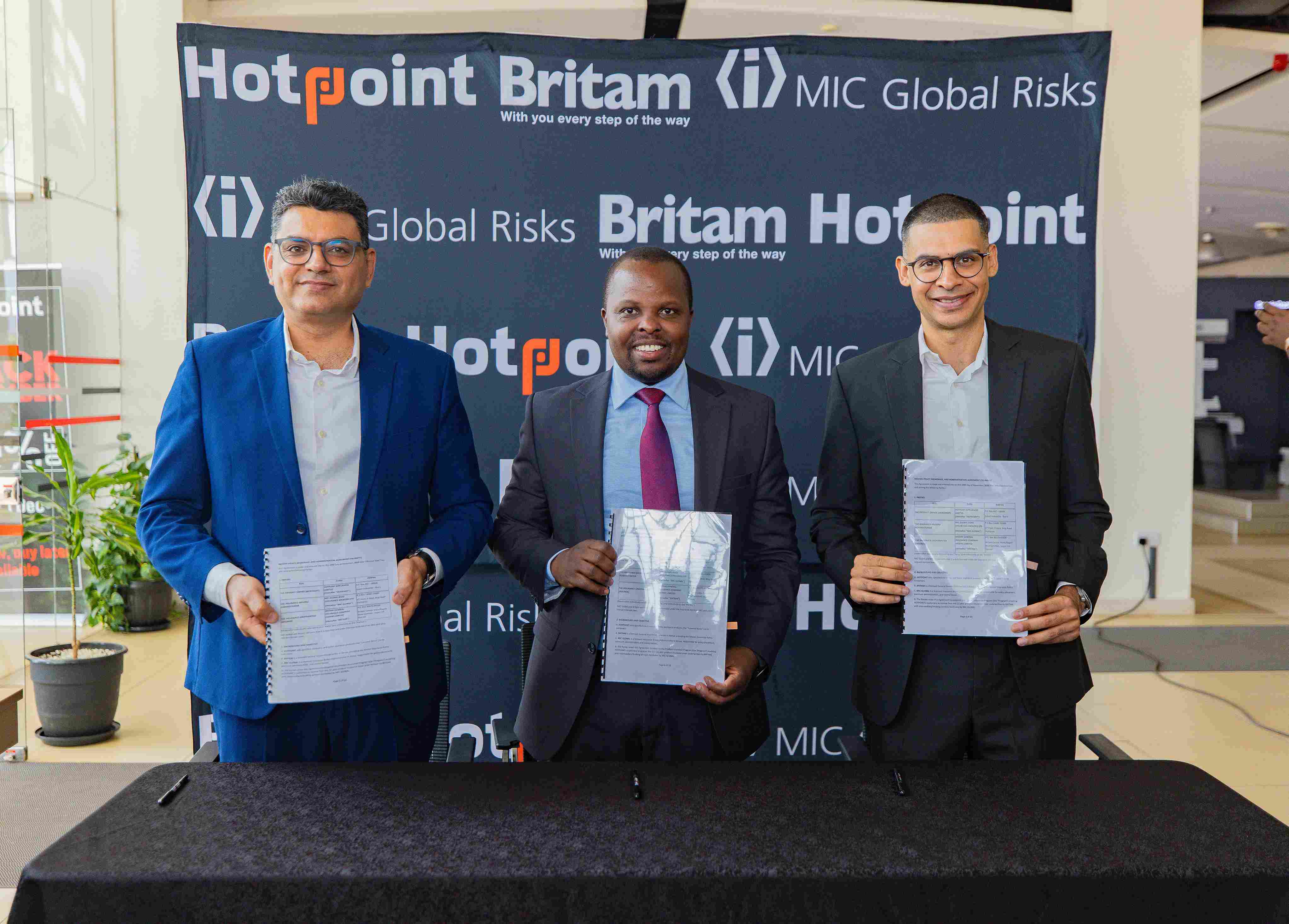 Britam, Hotpoint & MIC Global Risks Launch “All Risks Cover” Partnership